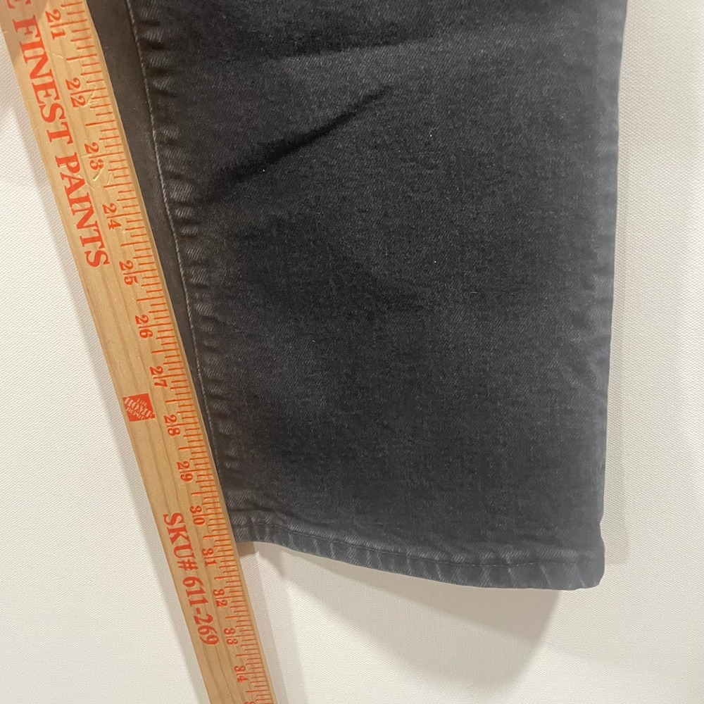 American Eagle Airflex+ Original Bootcut Jeans Mens 32x34 Black Denim Stretch - Picture 3 of 9